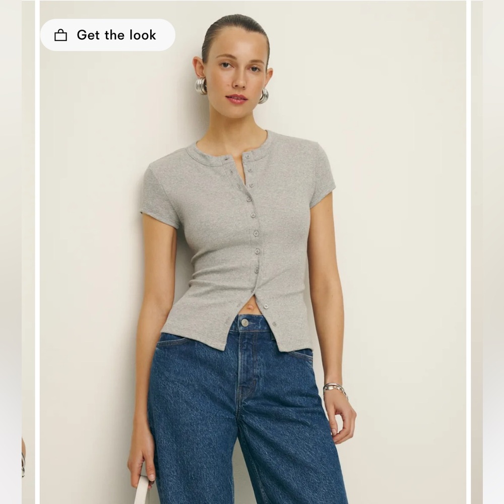 Reformation Raelynn Knit Top